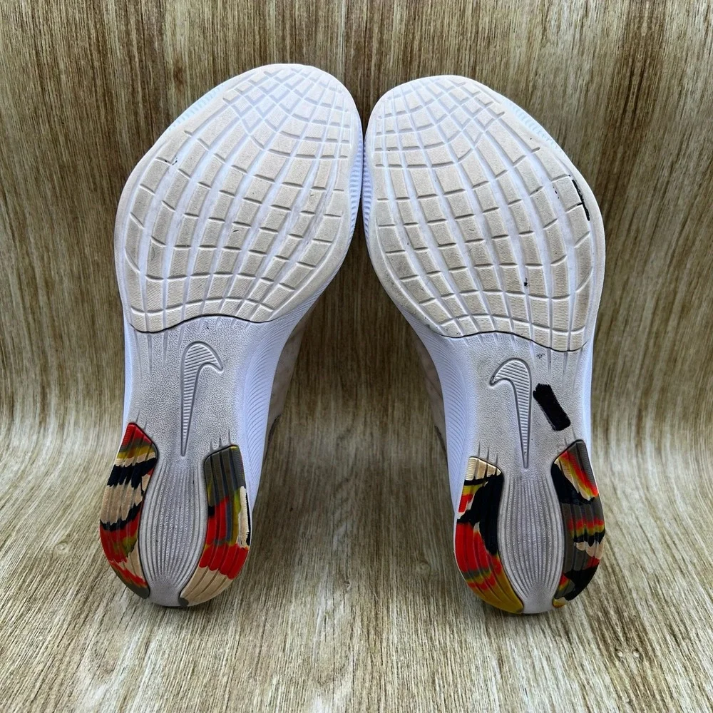 Nike Zoom Fly 3 AW‎ Women's Size 6 White Lava Glow Shoes Sneakers BV7780-100